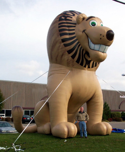 Custom Advertising Balloons rodman mercury lion